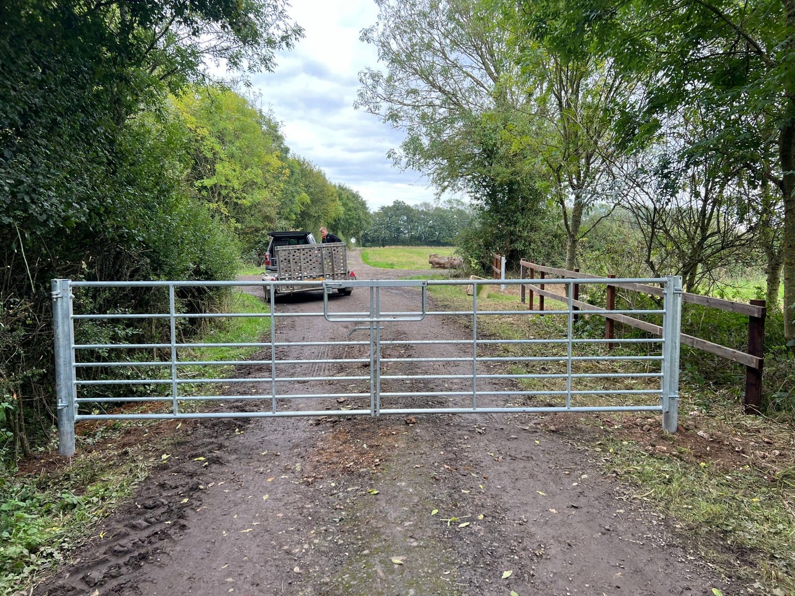 Metal Field Gate
