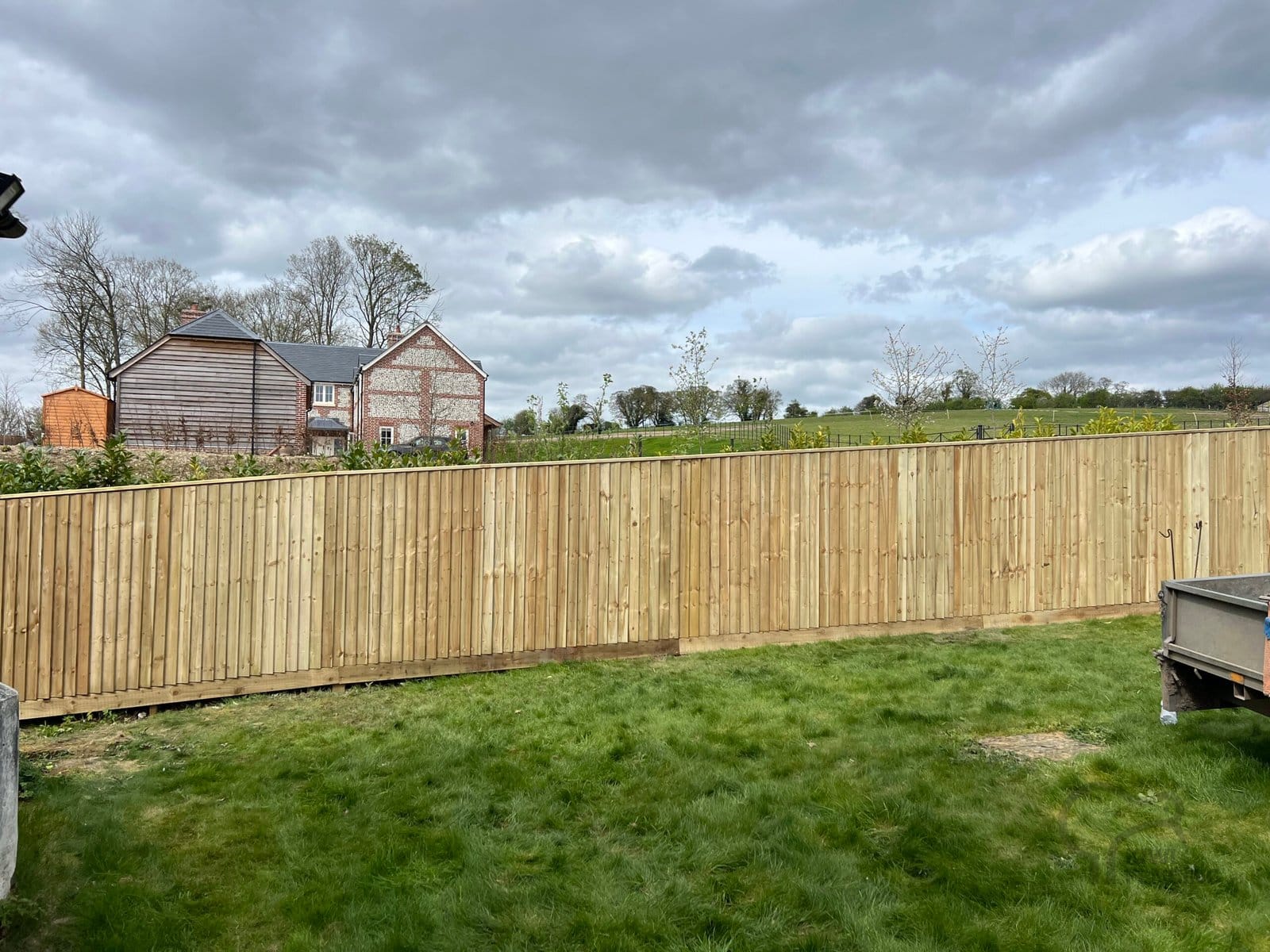 Closeboard fencing 2